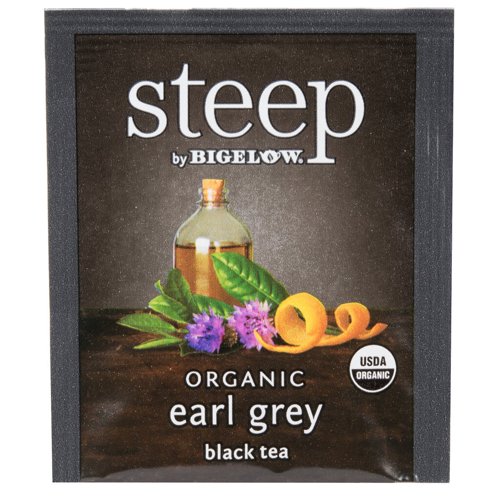 Steep by Bigelow Organic Earl Grey Tea Bags 20-Count Box