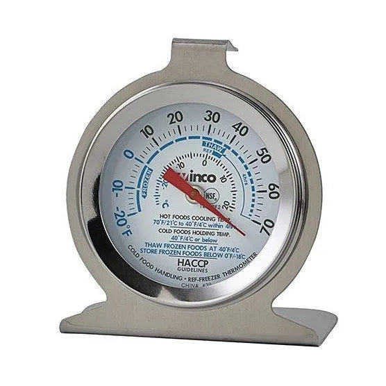 Refrigerator And Freezer Dial Thermometer -20 To 70°F
