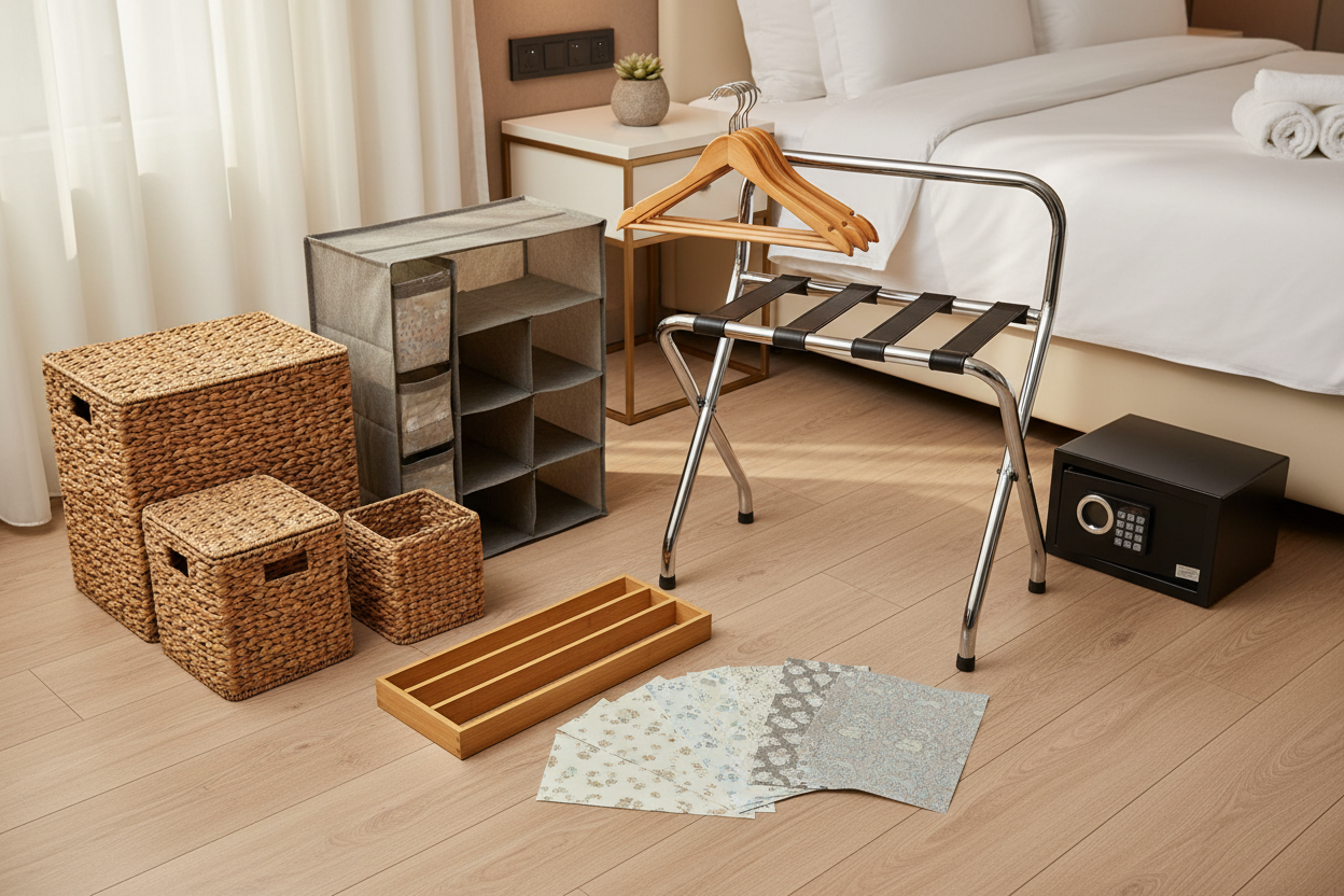 Hotel Room Luggage and Storage