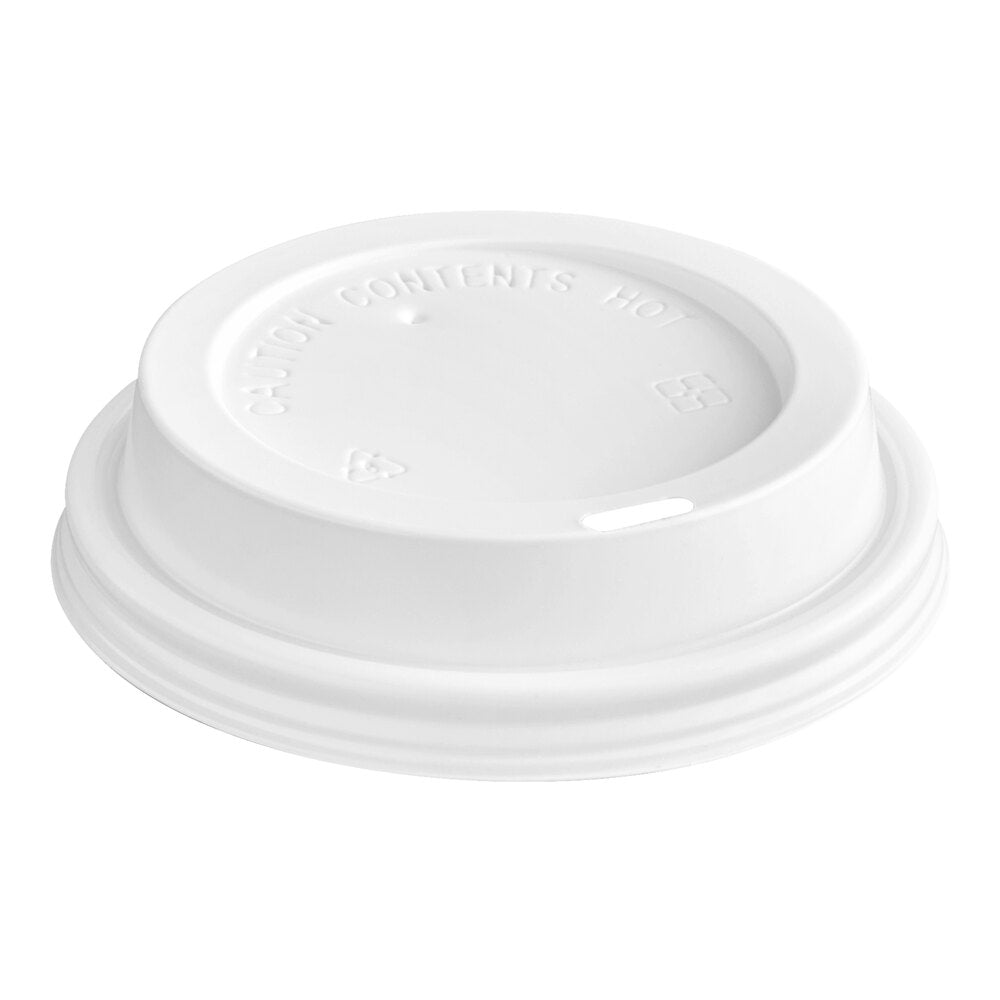 White Hot Paper Cup Travel Lid 10-24 oz. 100/Pack