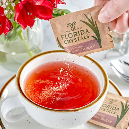 Florida Crystals Turbinado Cane Sugar 4.5g Packets 1200 Count