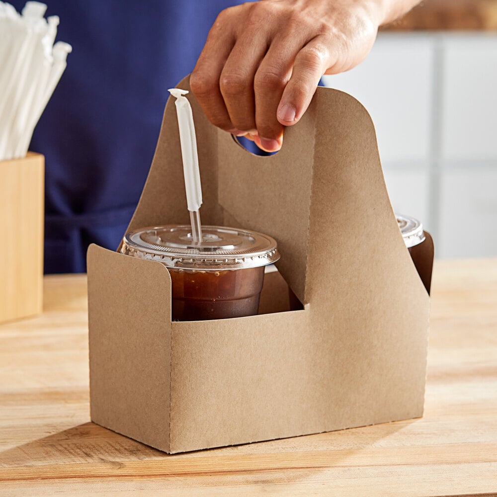 Choice 2-Cup Drink Carrier with Handle 12-32 oz.