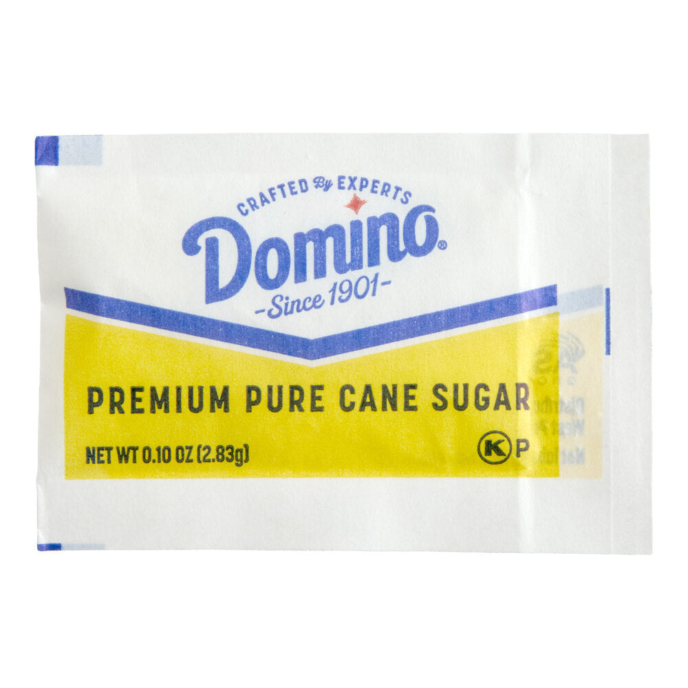 Domino Pure Cane Sugar 2.8g Packets 2000/Case