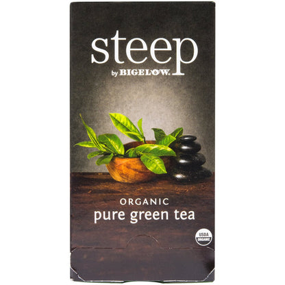 Steep by Bigelow Organic Pure Green Tea Bags 20-Count Box