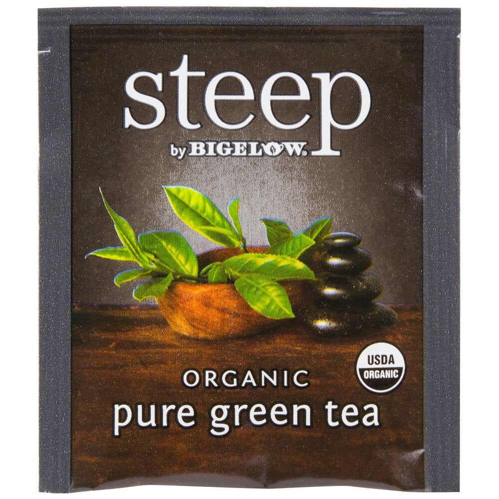 Steep by Bigelow Organic Pure Green Tea Bags 20-Count Box