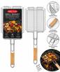 BBQ Grill Basket with Wooden Handle