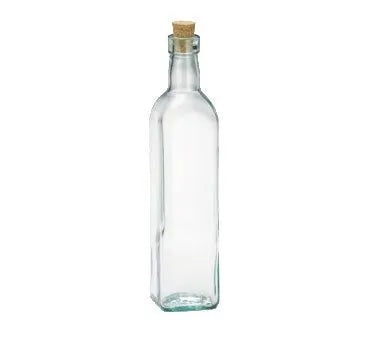 Prima Square Tinted Glass Oil Bottle 16 oz