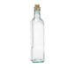 Prima Square Tinted Glass Oil Bottle 16 oz